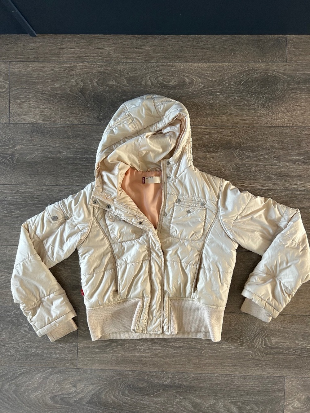 Levi’s Girls Hooded Puffer Jacket